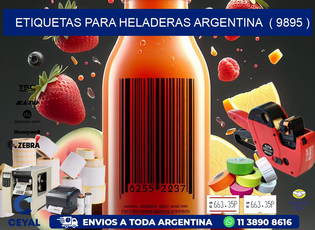 ETIQUETAS PARA HELADERAS ARGENTINA  ( 9895 )