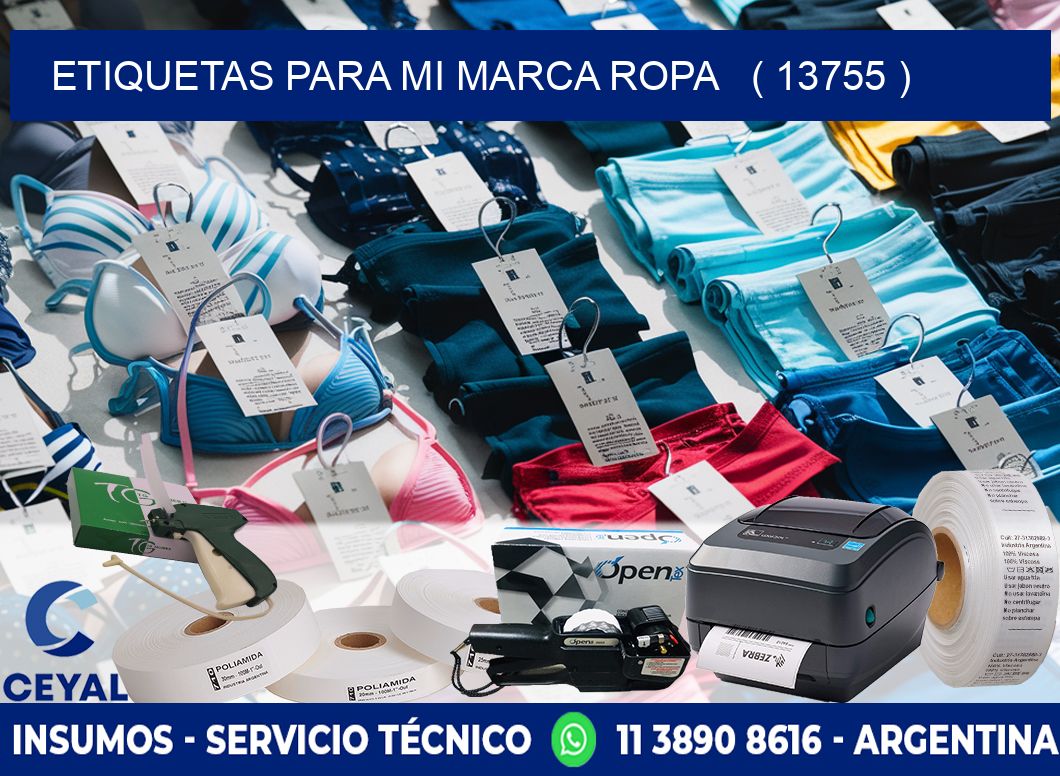 ETIQUETAS PARA MI MARCA ROPA ( 13755 )
