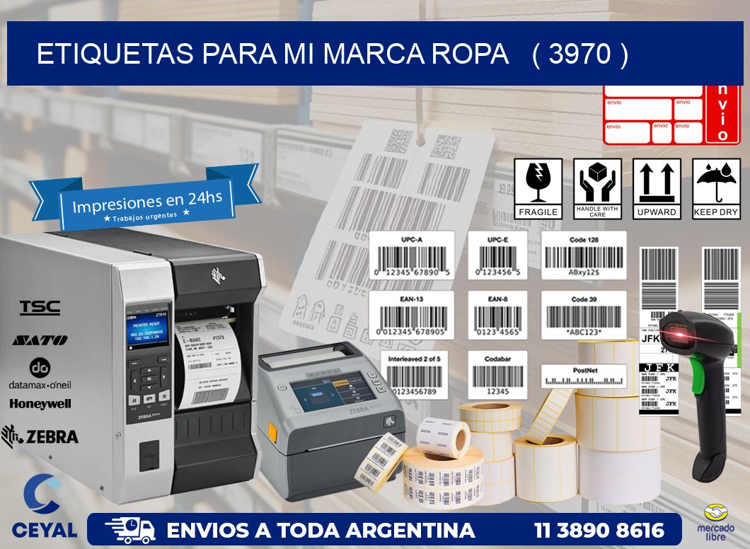ETIQUETAS PARA MI MARCA ROPA ( 3970 )