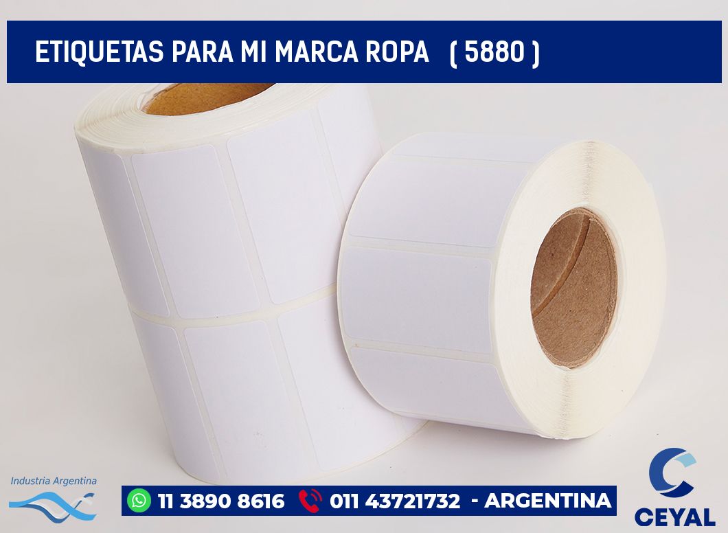 ETIQUETAS PARA MI MARCA ROPA   ( 5880 )