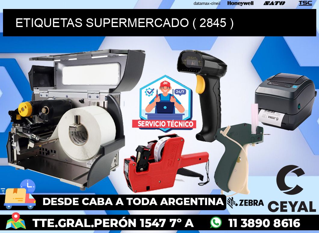 ETIQUETAS SUPERMERCADO ( 2845 )