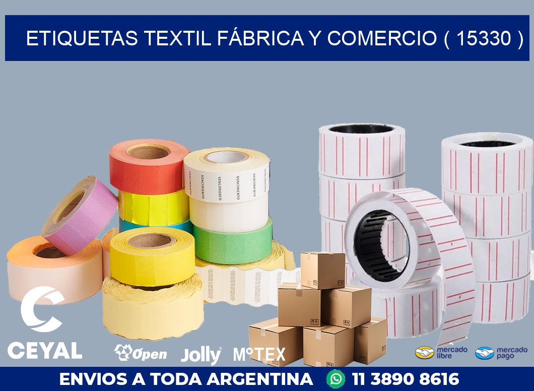 ETIQUETAS TEXTIL FÁBRICA Y COMERCIO ( 15330 )