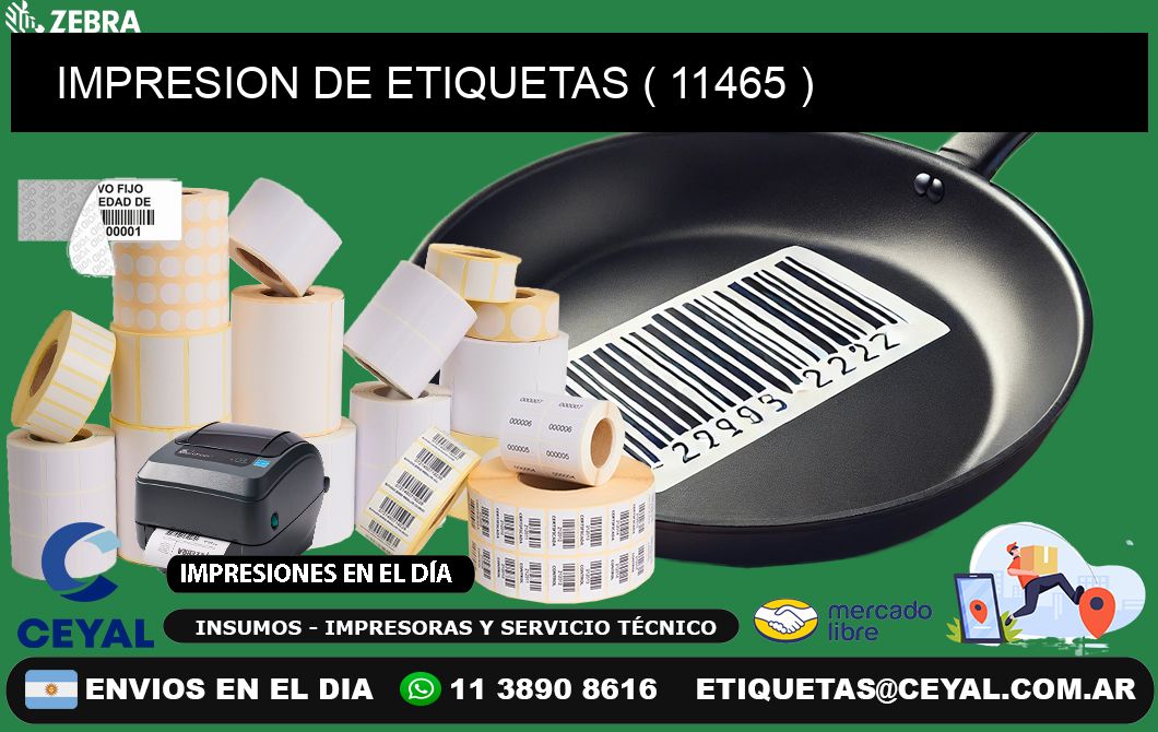 IMPRESION DE ETIQUETAS ( 11465 )