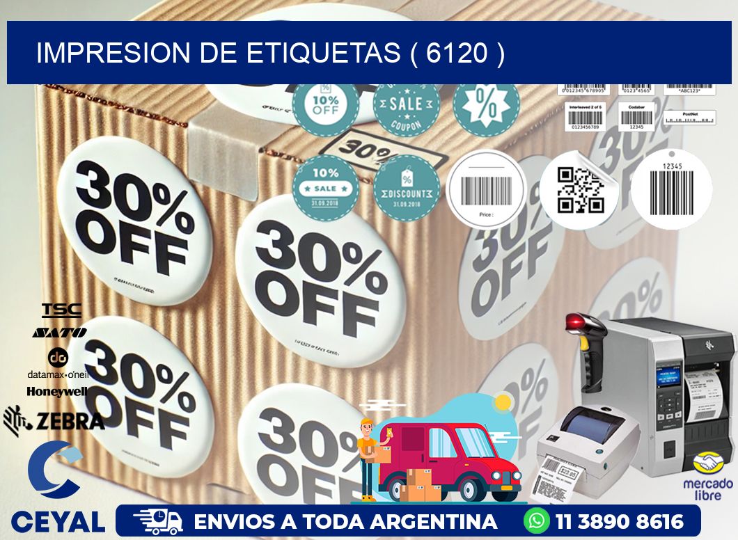 IMPRESION DE ETIQUETAS ( 6120 )