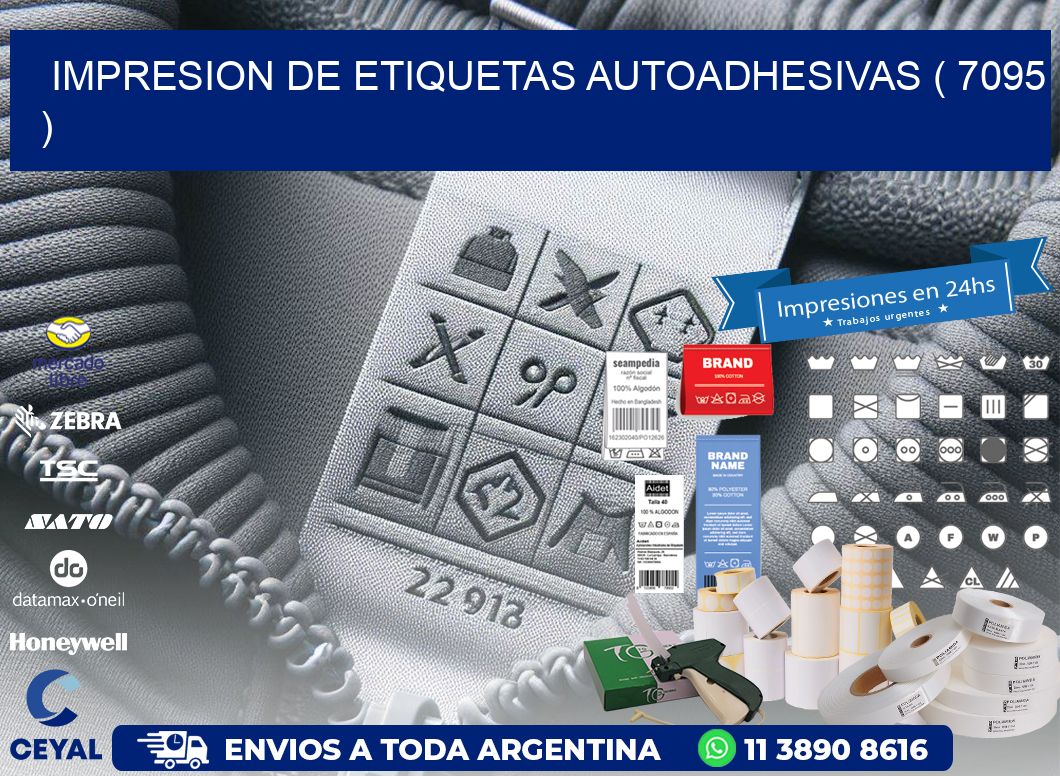 IMPRESION DE ETIQUETAS AUTOADHESIVAS ( 7095 )