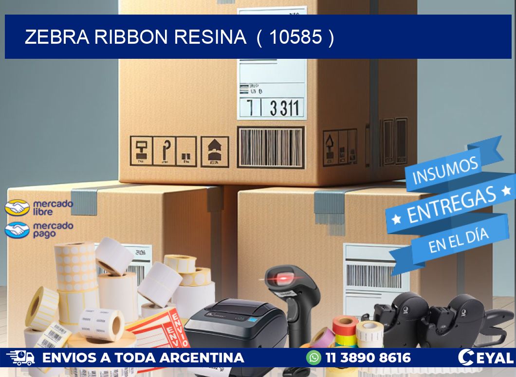 ZEBRA RIBBON RESINA  ( 10585 )