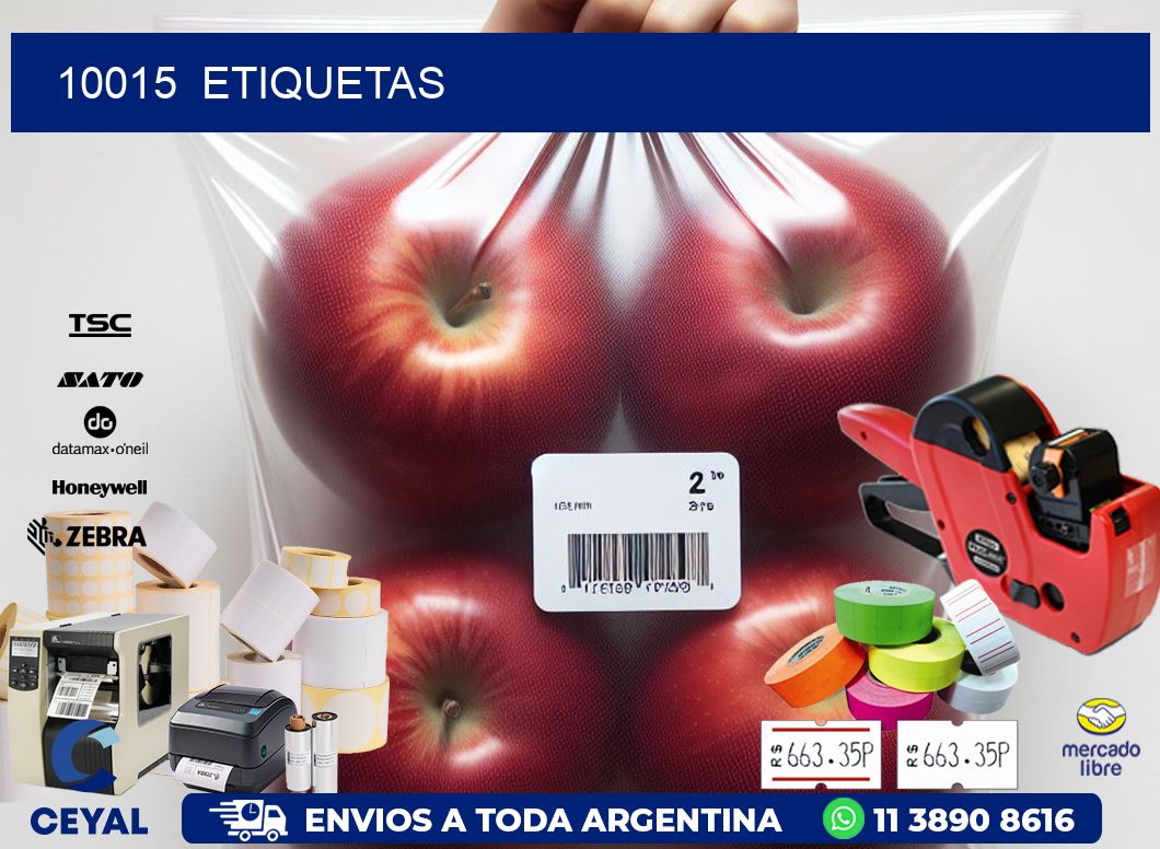 10015 ETIQUETAS