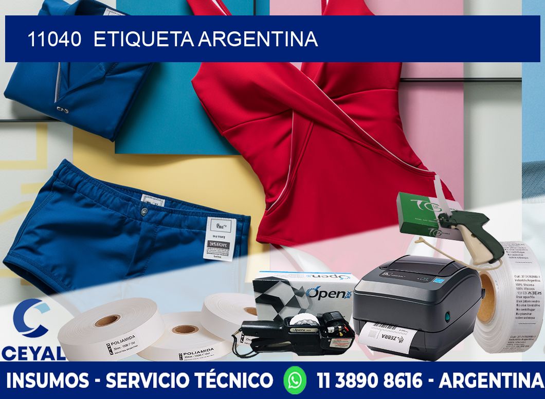 11040  ETIQUETA ARGENTINA