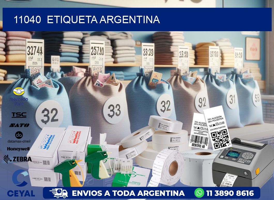 11040  ETIQUETA ARGENTINA