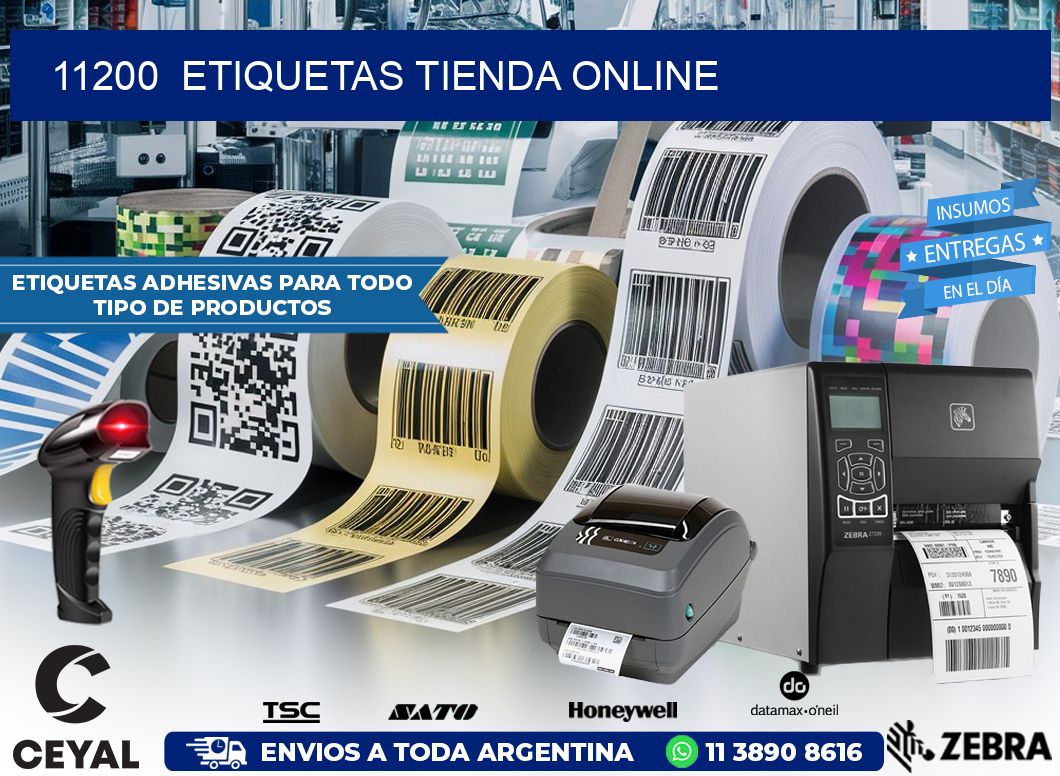 11200  ETIQUETAS TIENDA ONLINE