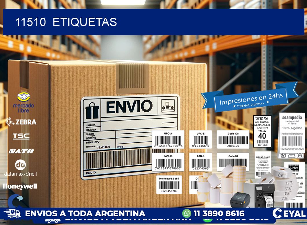 11510  ETIQUETAS