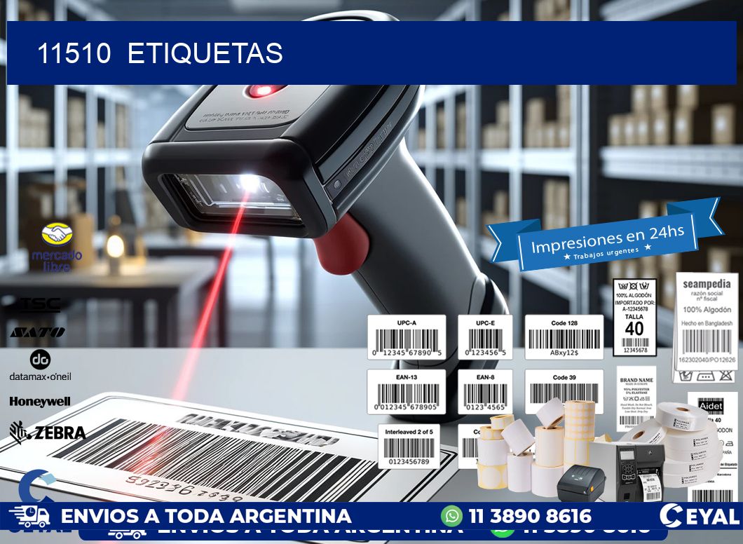 11510  ETIQUETAS