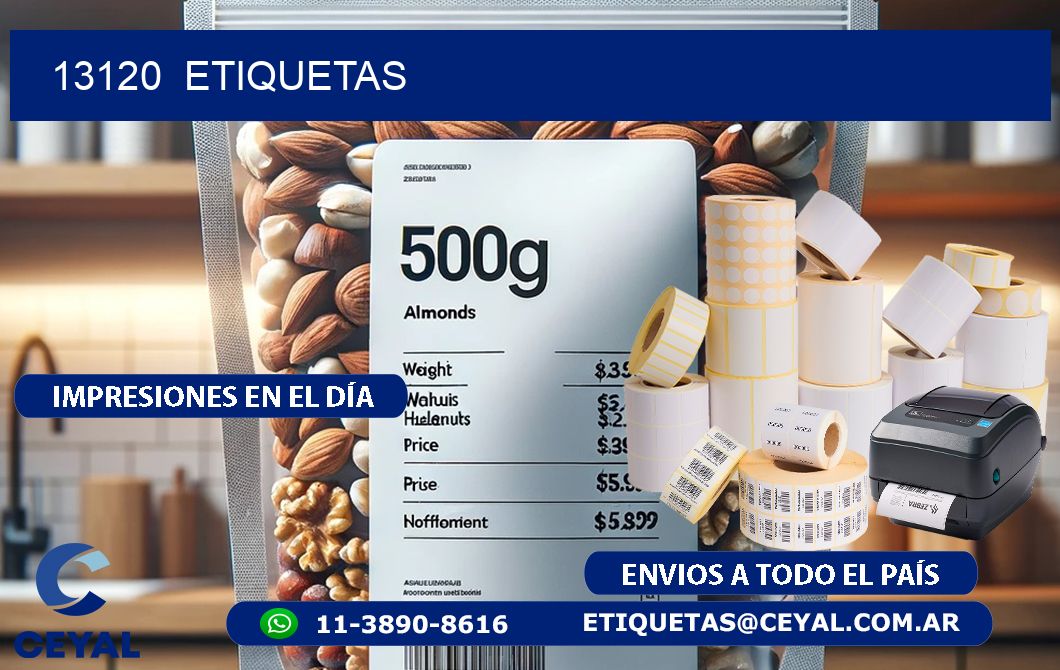 13120  ETIQUETAS