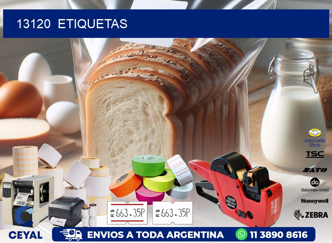 13120  ETIQUETAS