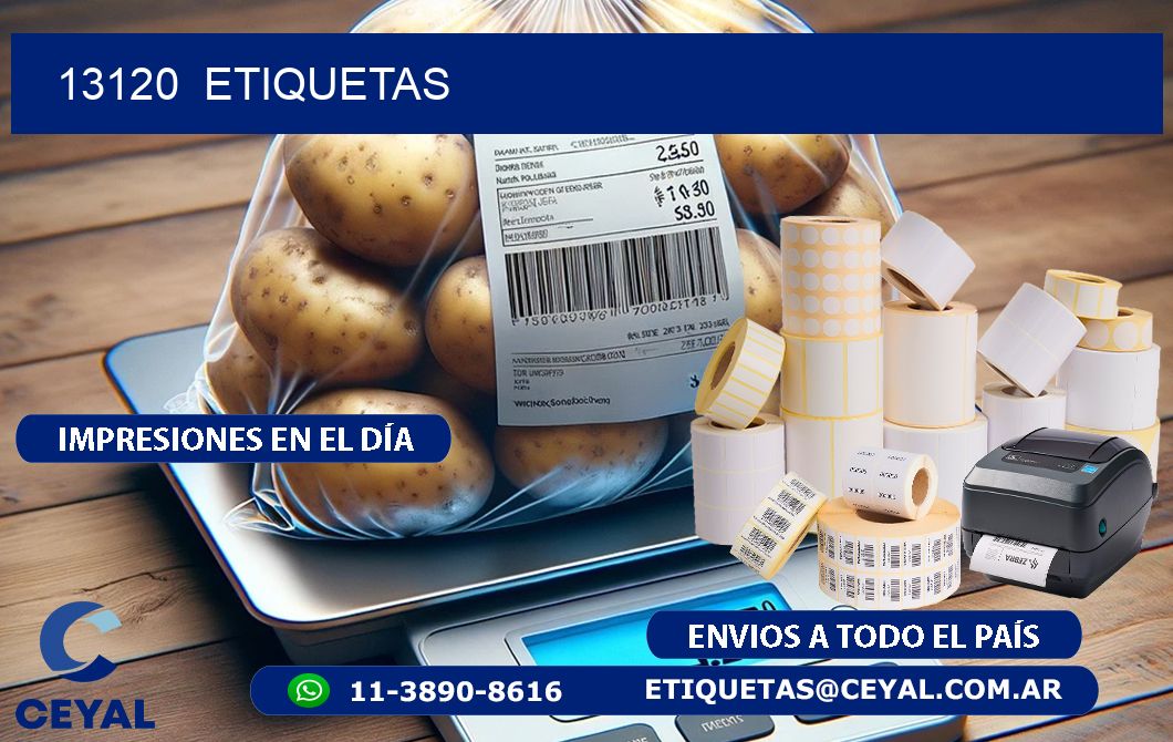 13120  ETIQUETAS