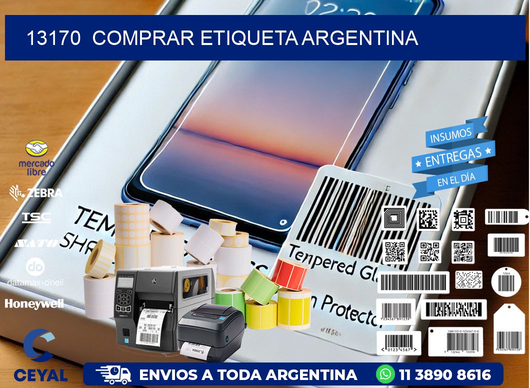 13170  COMPRAR ETIQUETA ARGENTINA