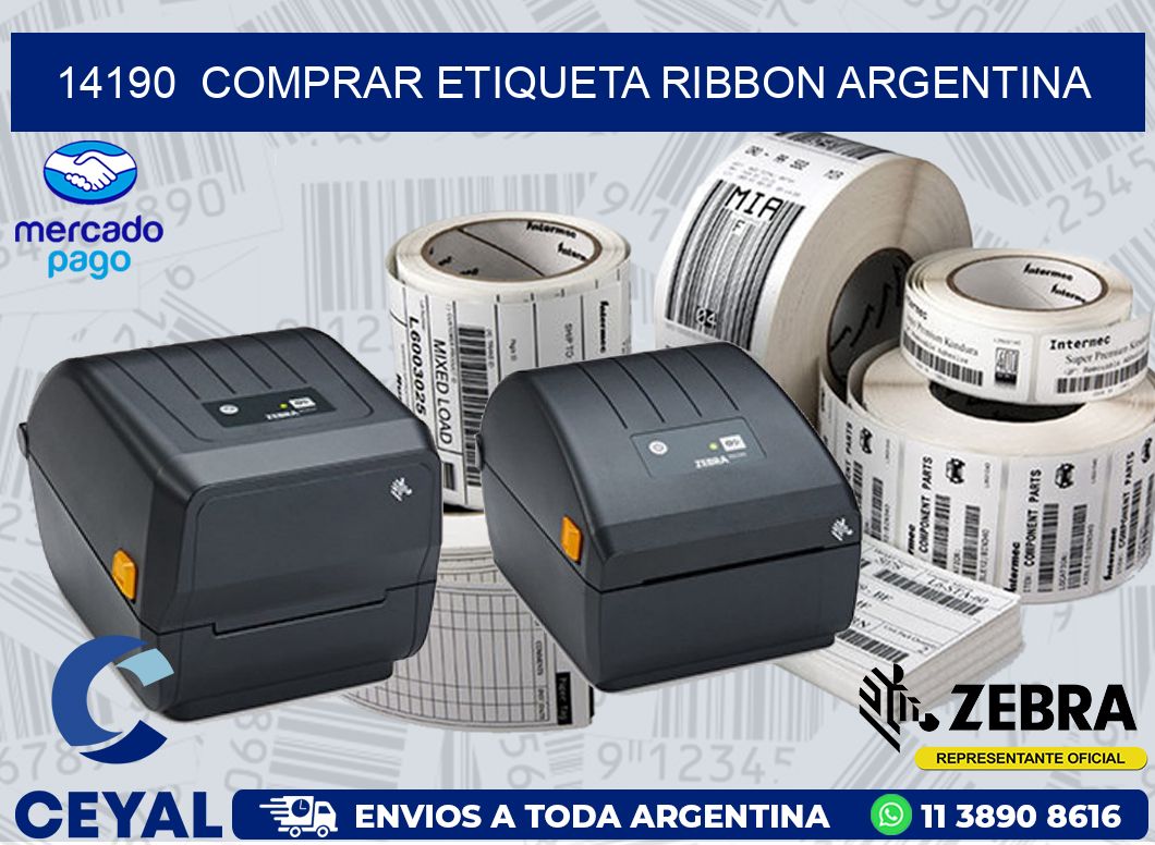 14190 COMPRAR ETIQUETA RIBBON ARGENTINA
