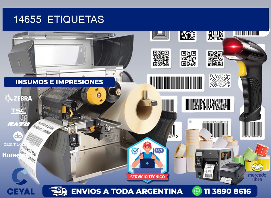 14655 ETIQUETAS