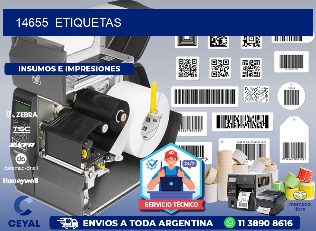 14655 ETIQUETAS