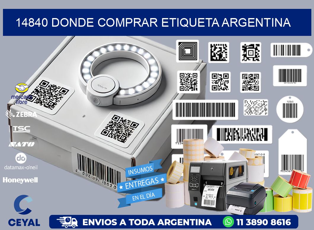 14840 DONDE COMPRAR ETIQUETA ARGENTINA
