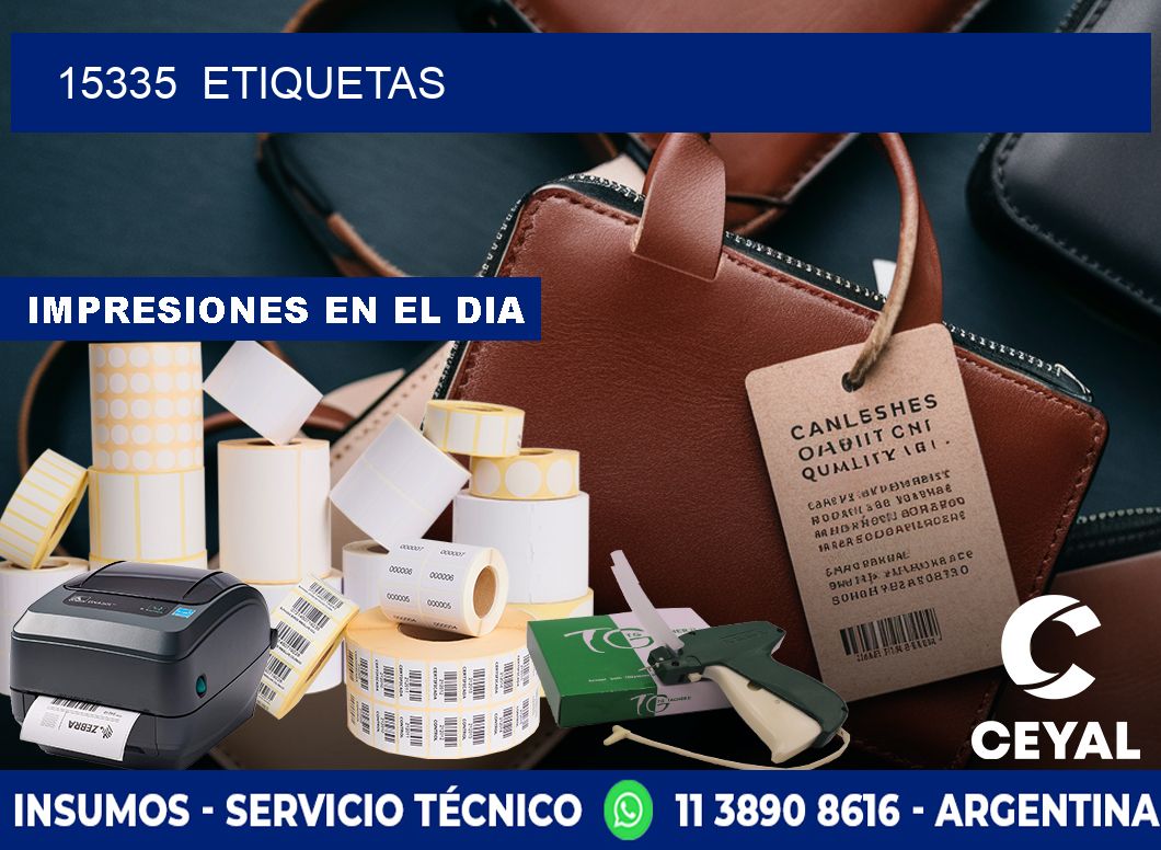 15335  ETIQUETAS