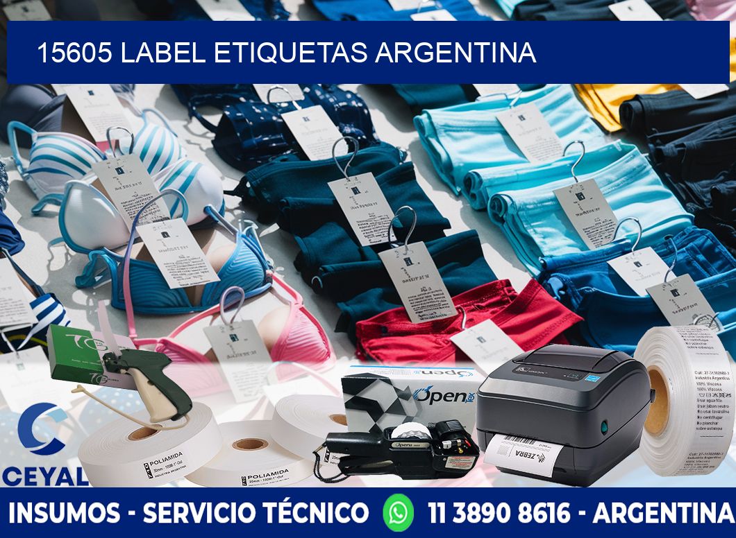 15605 LABEL ETIQUETAS ARGENTINA