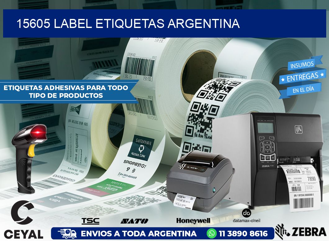 15605 LABEL ETIQUETAS ARGENTINA