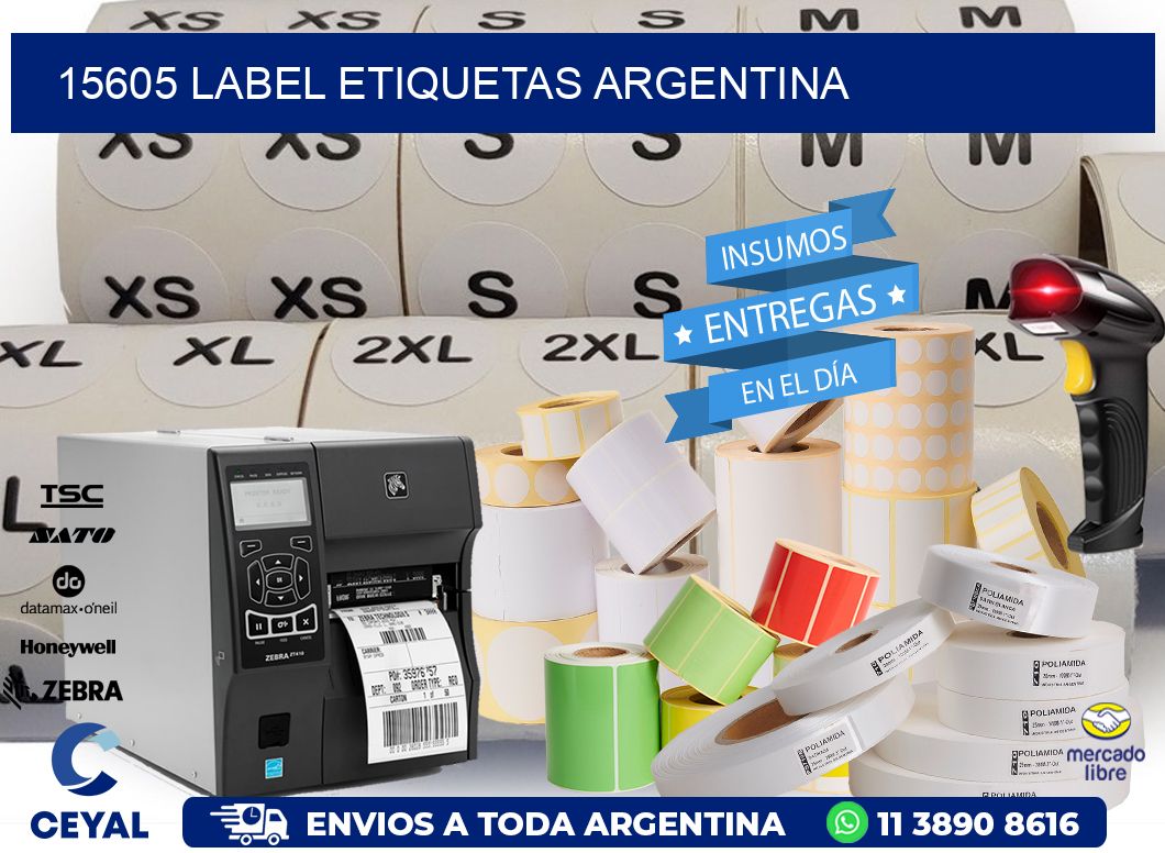 15605 LABEL ETIQUETAS ARGENTINA