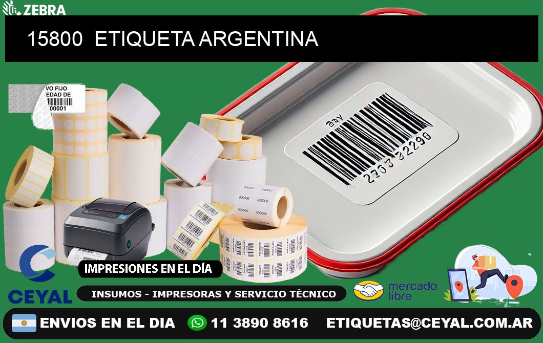 15800  ETIQUETA ARGENTINA