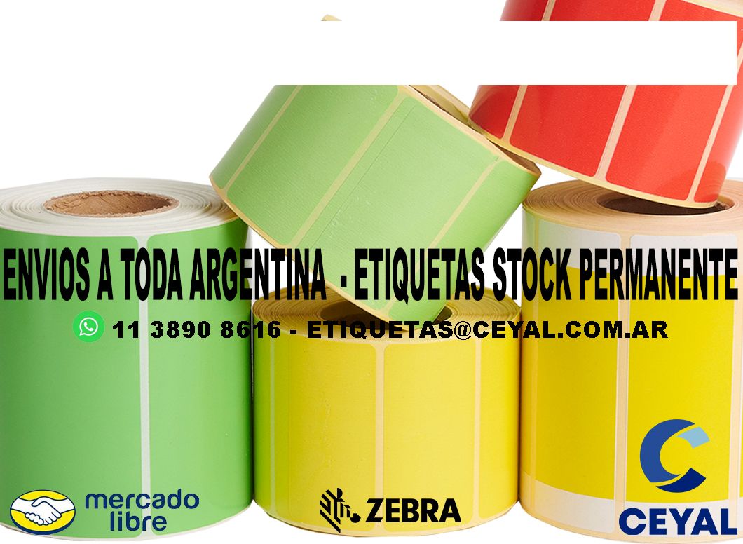 1900 ETIQUETAS PAPEL 70 x 90