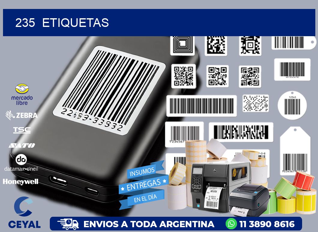 235  ETIQUETAS