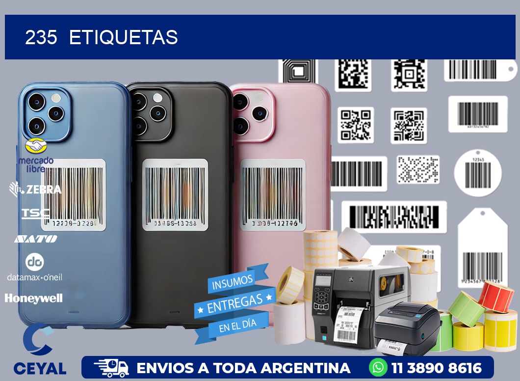 235  ETIQUETAS