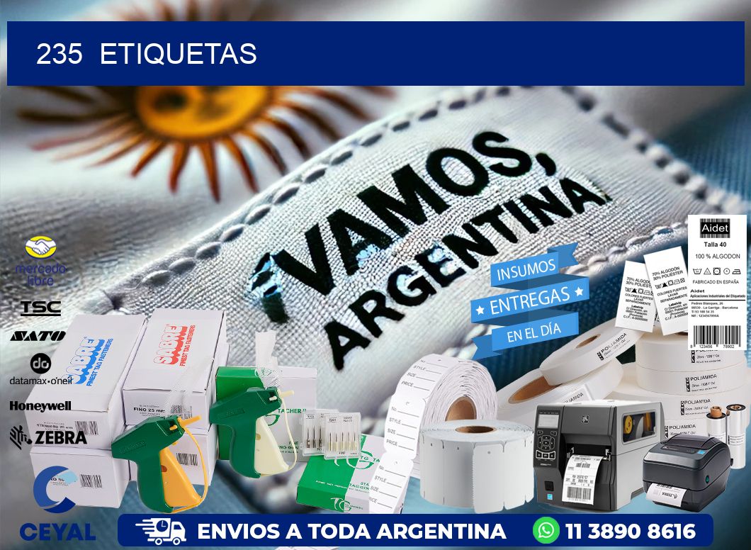 235  ETIQUETAS