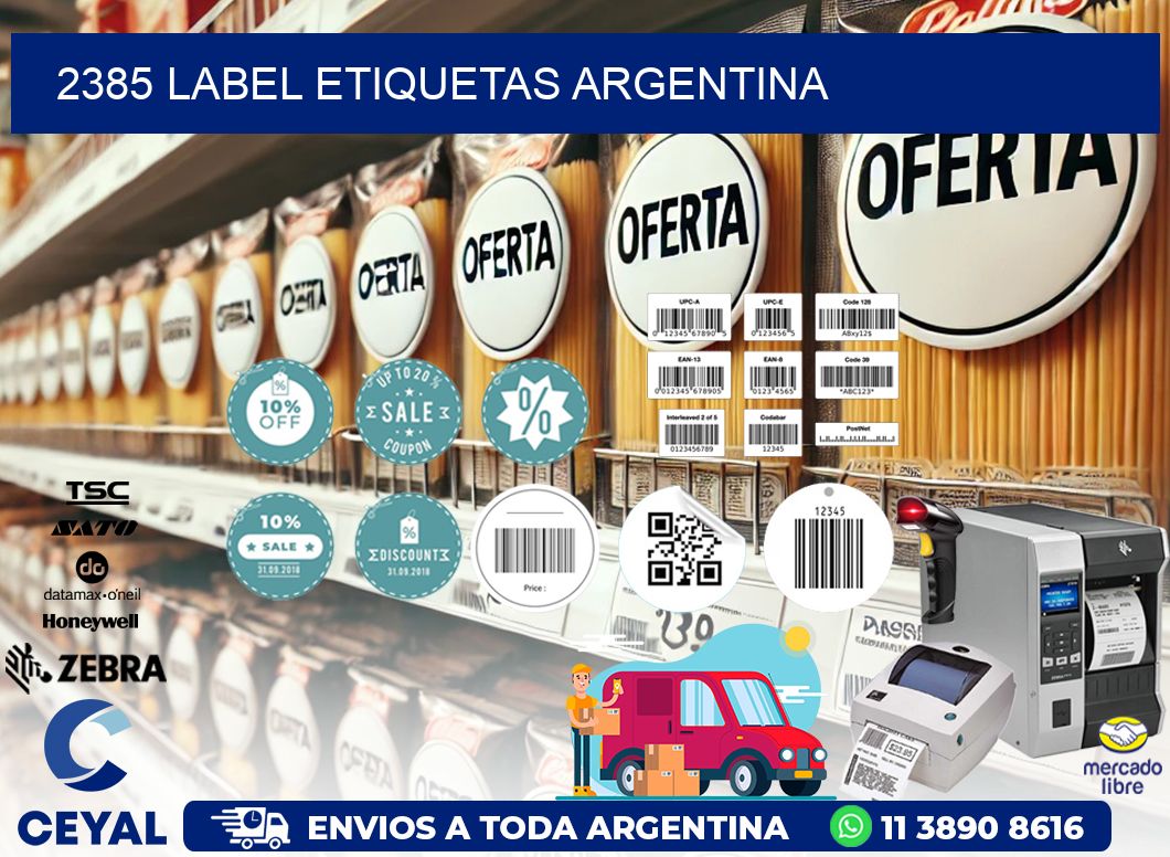2385 LABEL ETIQUETAS ARGENTINA
