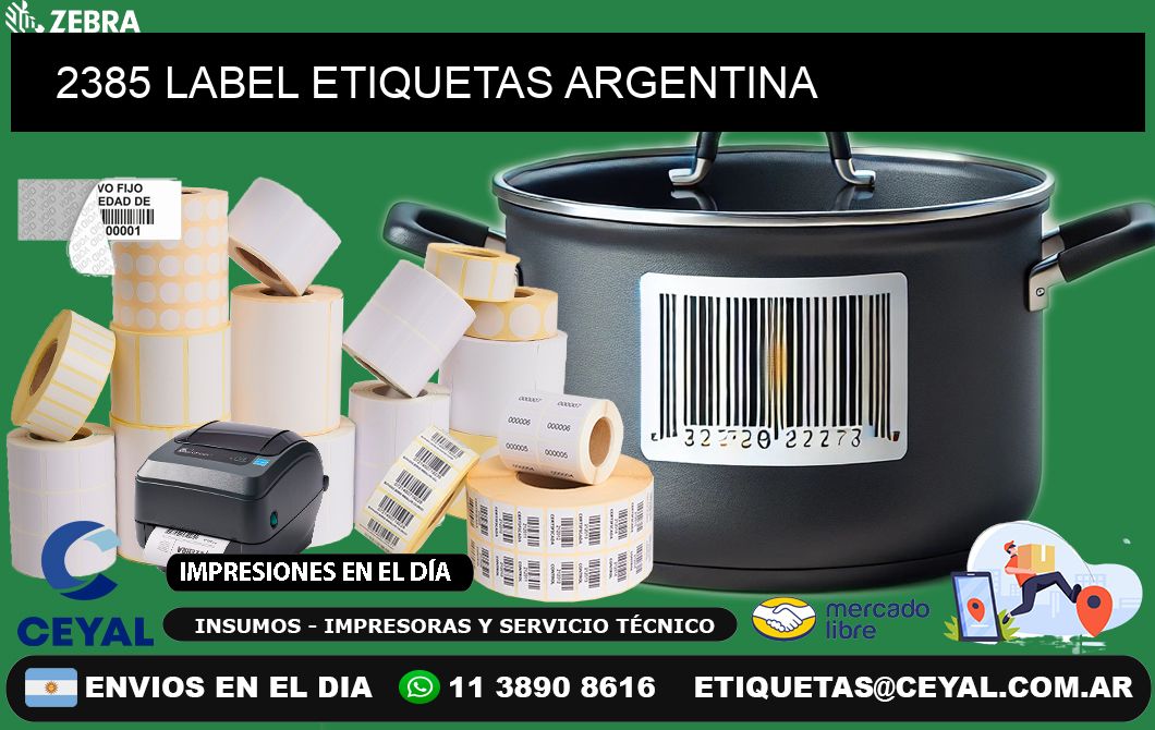 2385 LABEL ETIQUETAS ARGENTINA