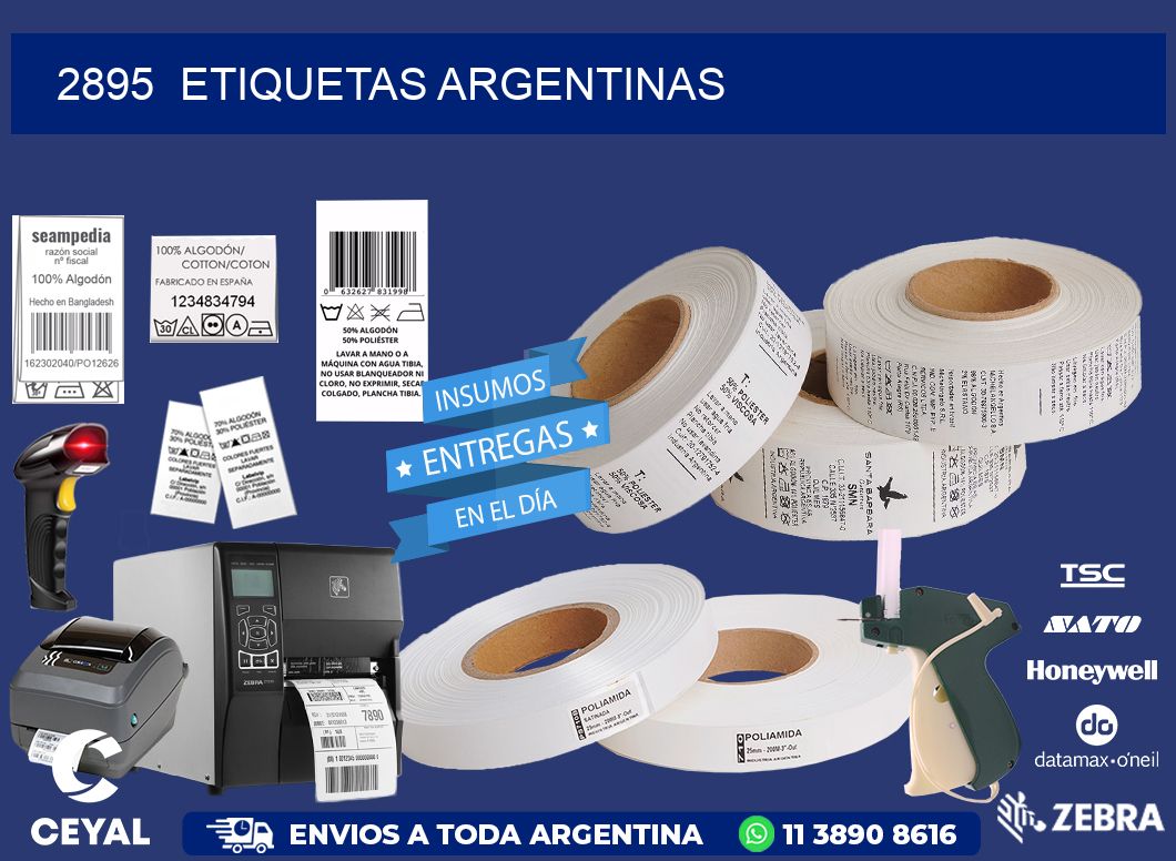 2895  ETIQUETAS ARGENTINAS