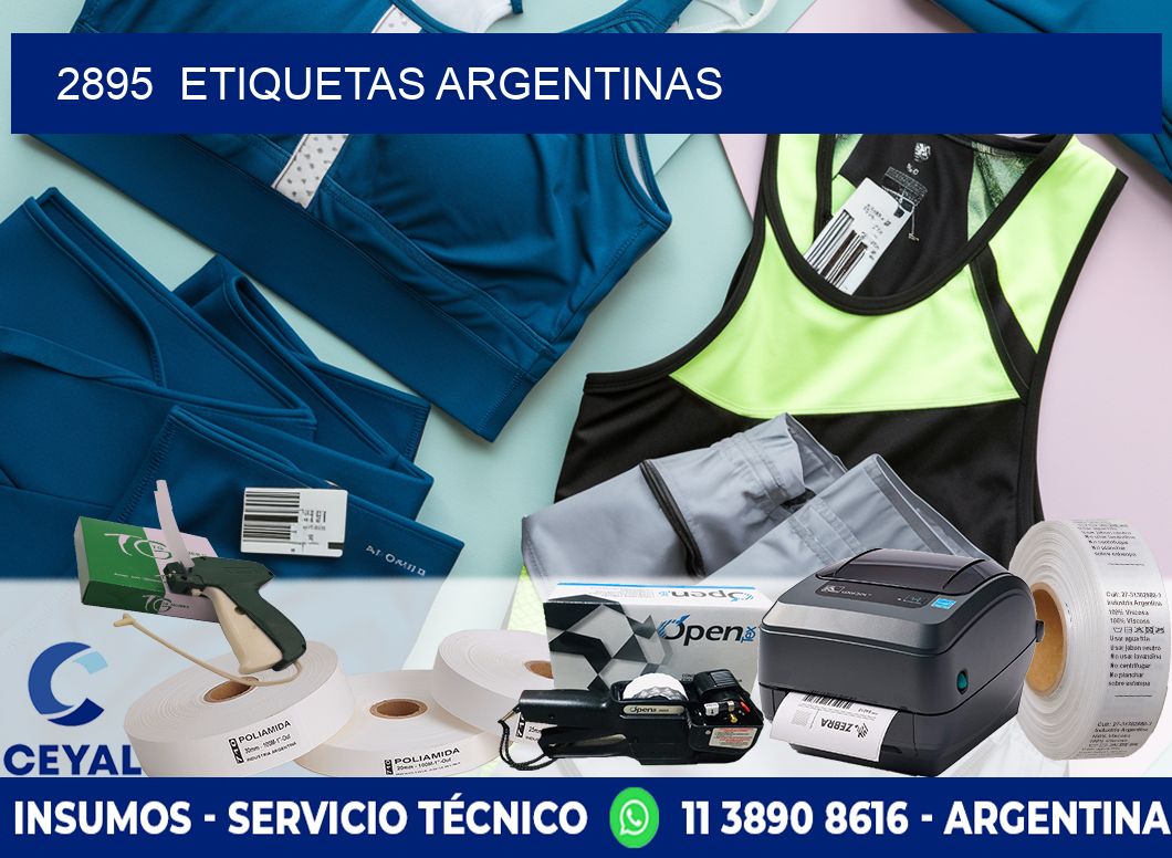 2895  ETIQUETAS ARGENTINAS