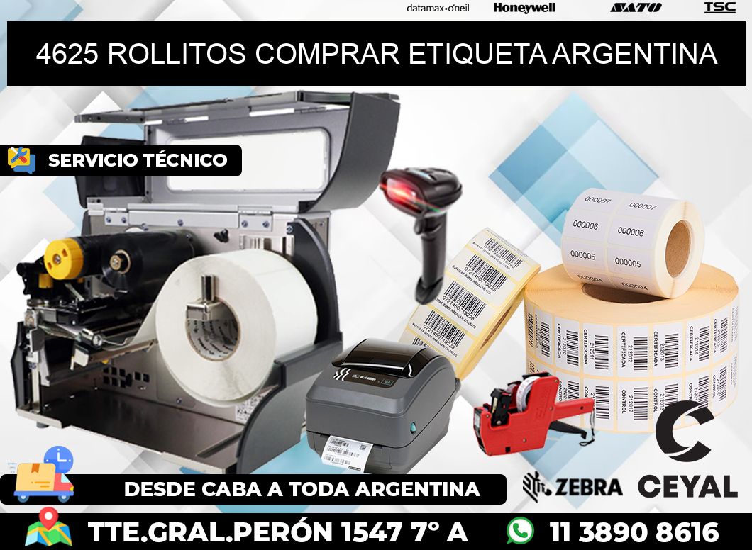 4625 ROLLITOS COMPRAR ETIQUETA ARGENTINA