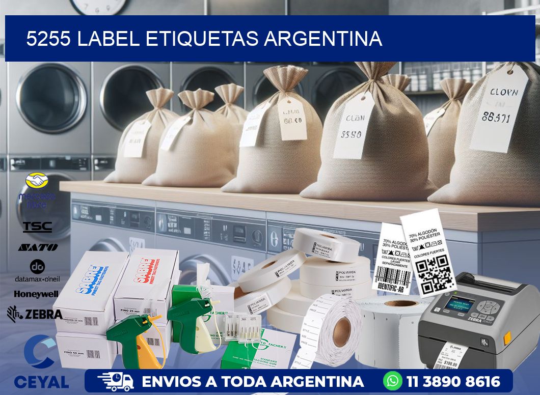 5255 LABEL ETIQUETAS ARGENTINA