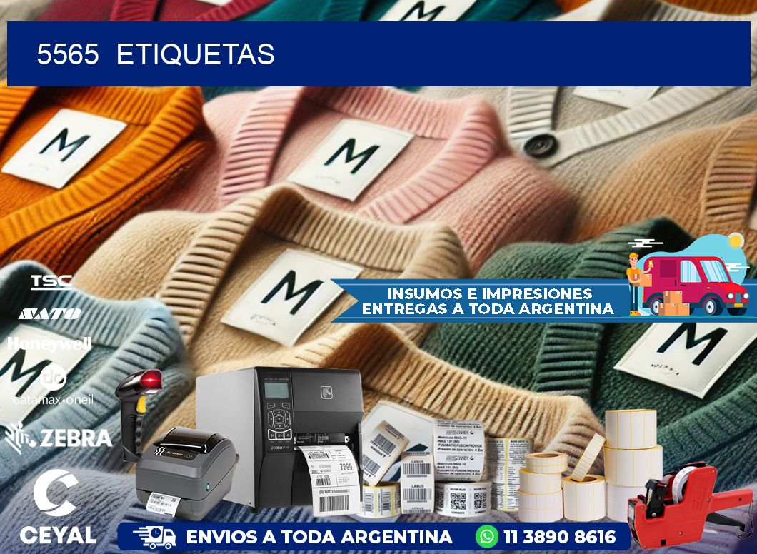 5565  ETIQUETAS