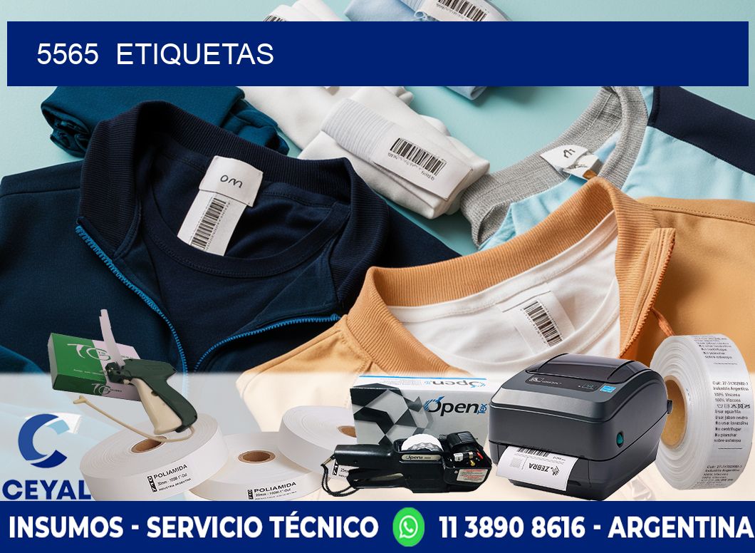 5565  ETIQUETAS