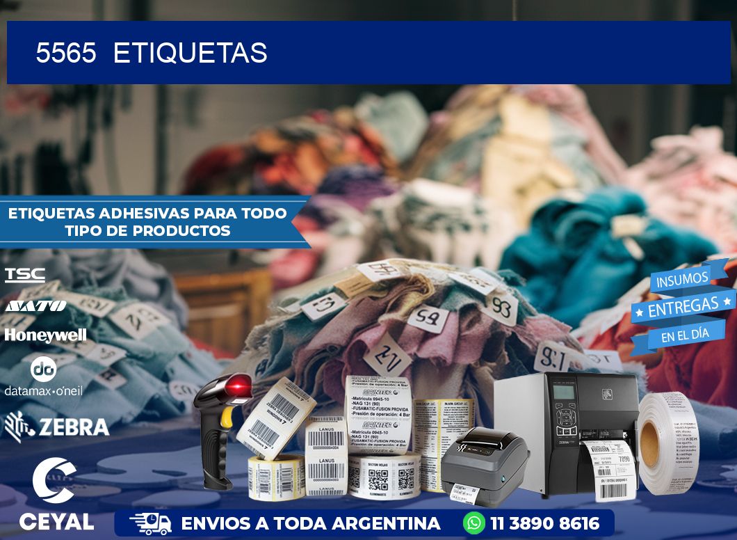 5565  ETIQUETAS