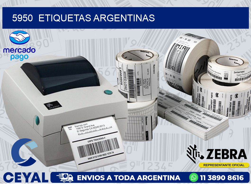 5950  ETIQUETAS ARGENTINAS