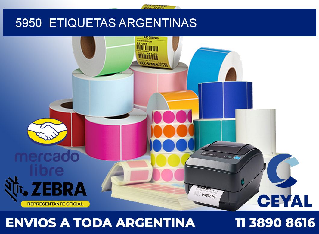 5950  ETIQUETAS ARGENTINAS