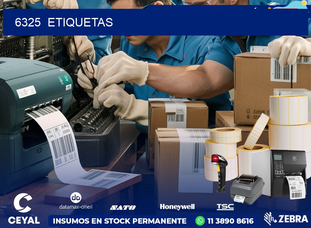 6325  ETIQUETAS