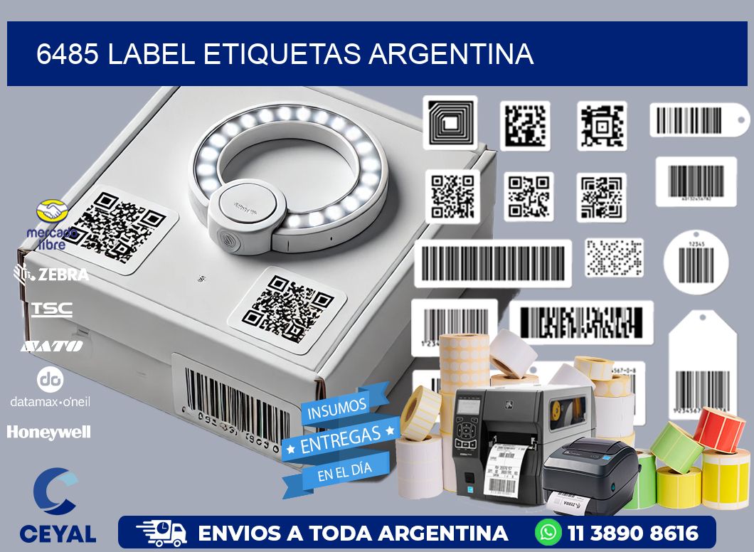 6485 LABEL ETIQUETAS ARGENTINA