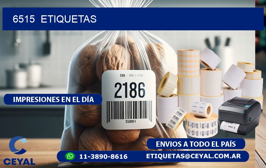 6515  ETIQUETAS