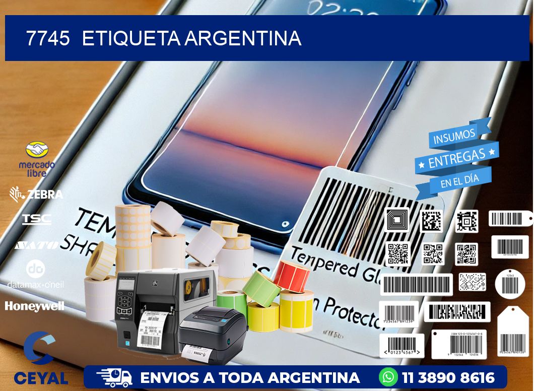 7745  ETIQUETA ARGENTINA