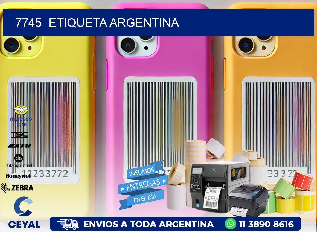 7745  ETIQUETA ARGENTINA