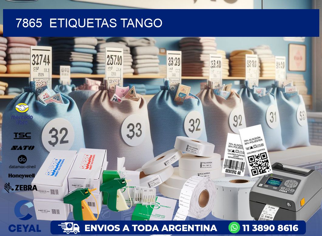 7865  ETIQUETAS TANGO